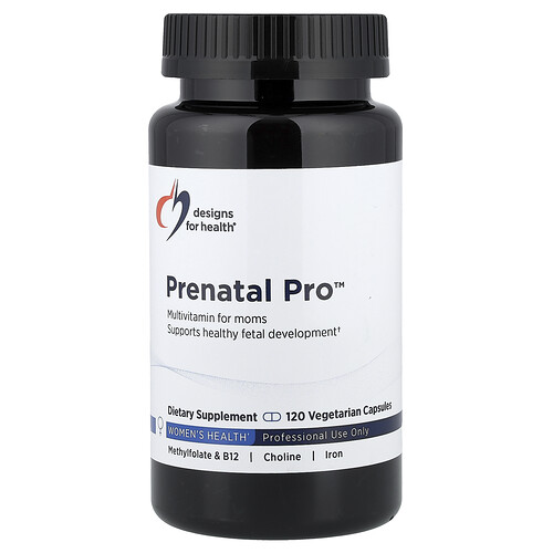 Designs For Health, Prenatal Pro™, 120 cápsulas vegetales