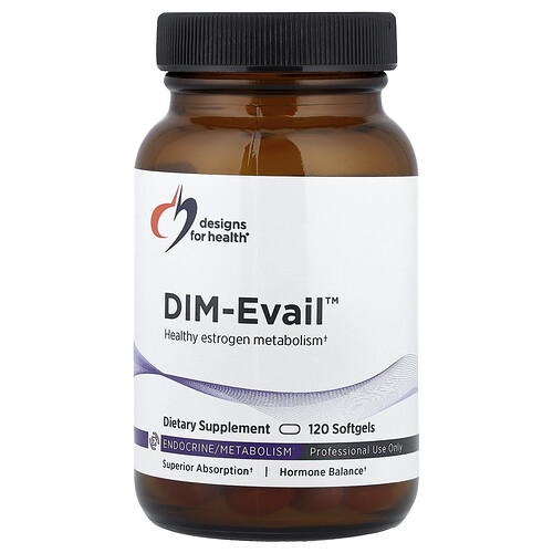 Designs For Health, DIM-Evail™, 100 mg, 120 cápsulas blandas