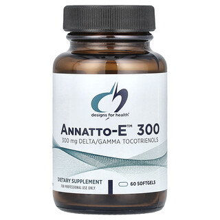 Designs For Health‏, Annatto-E™ 300،‏ 60 كبسولة هلامية