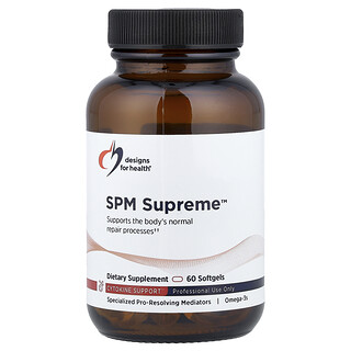 Designs For Health, SPM Supreme™, 60 Yumuşak Kapsül
