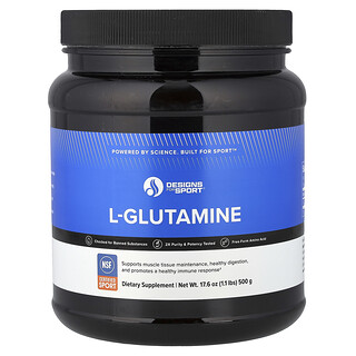 Designs For Health, L-glutamine, 500 g