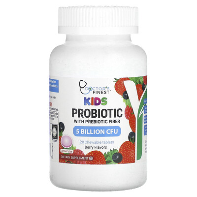 Doctor's Finest Kids Probiotic with Prebiotic Fiber
