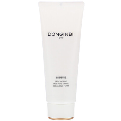 Donginbi Red Ginseng Moisture & Pure Cleansing Foam, 5.07 oz (150 ml)