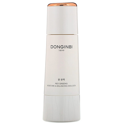 

Donginbi Red Ginseng Moisture & Balancing Emulsion, 4.39 fl oz (130 ml)