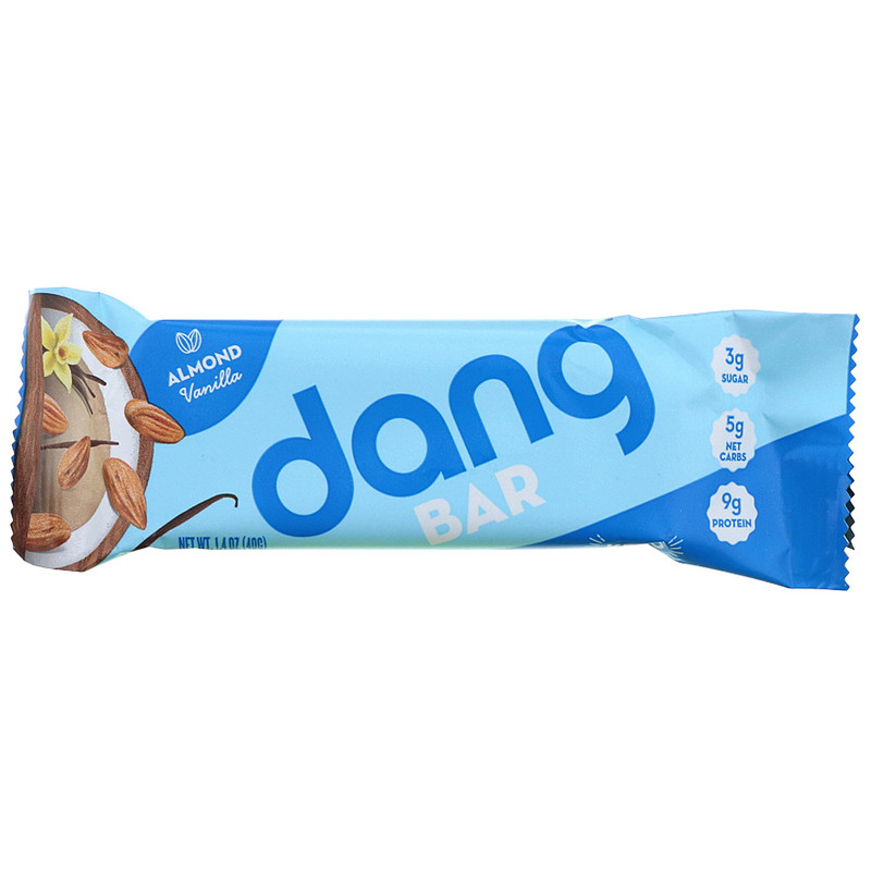 Dang, Keto Bar, Almond Vanilla, 12 Bars, 1.4 oz (40 g) Each iHerb