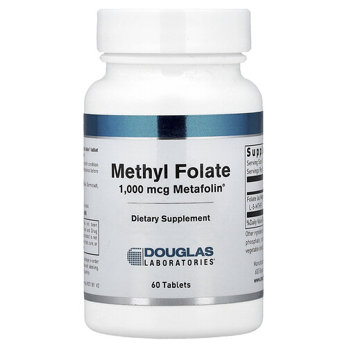 Douglas Laboratories, Methyl Folate, 60 Tablets (1,667 mcg DFE per Tablet)