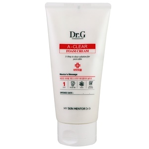Отзывы о Dr. G, A-Clear, Foam Cream, 5.07 fl oz (150 ml)