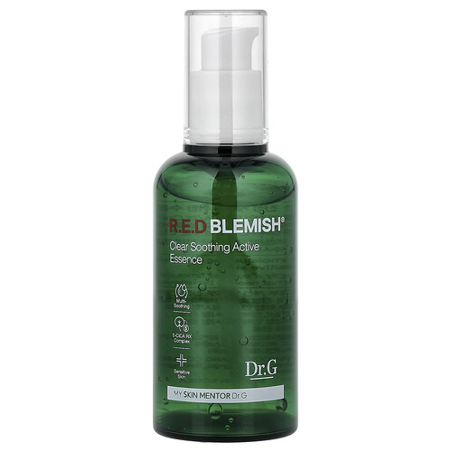 Dr. G, RED Blemish®, Clear Soothing Active Essence, klare, beruhigende aktive Essenz, für empfindliche Haut, 80 ml (2,7 fl. oz.)