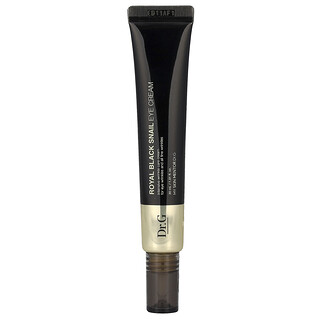 Dr. G, Crema para el contorno de los ojos con baba de caracol negro real, 30 ml (1,01 oz. líq.)