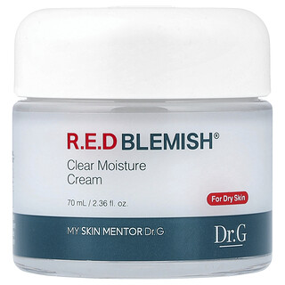 Dr. G, R.E.D Blemish®, Clear Moisture Cream, For Dry Skin, 2.36 fl oz (70 ml)