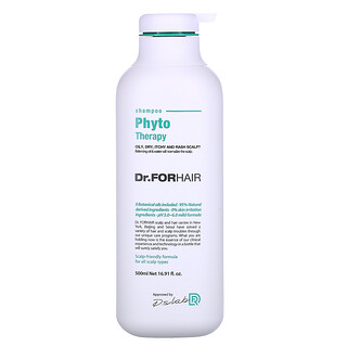 Dr.ForHair, Phyto Therapy 洗髮水，16.91 液量盎司（500 毫升）