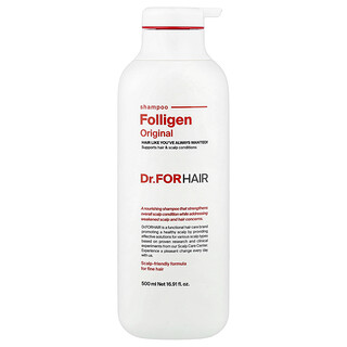 Dr.ForHair, Champú Folligen, 500 ml (16,91 oz. líq.)