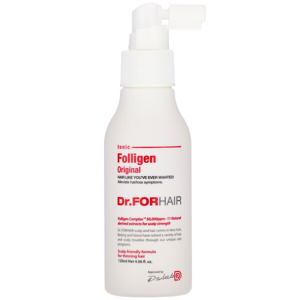 Dr.ForHair, Folligen Tonik Asli, 120 ml (4,06 ons cairan)