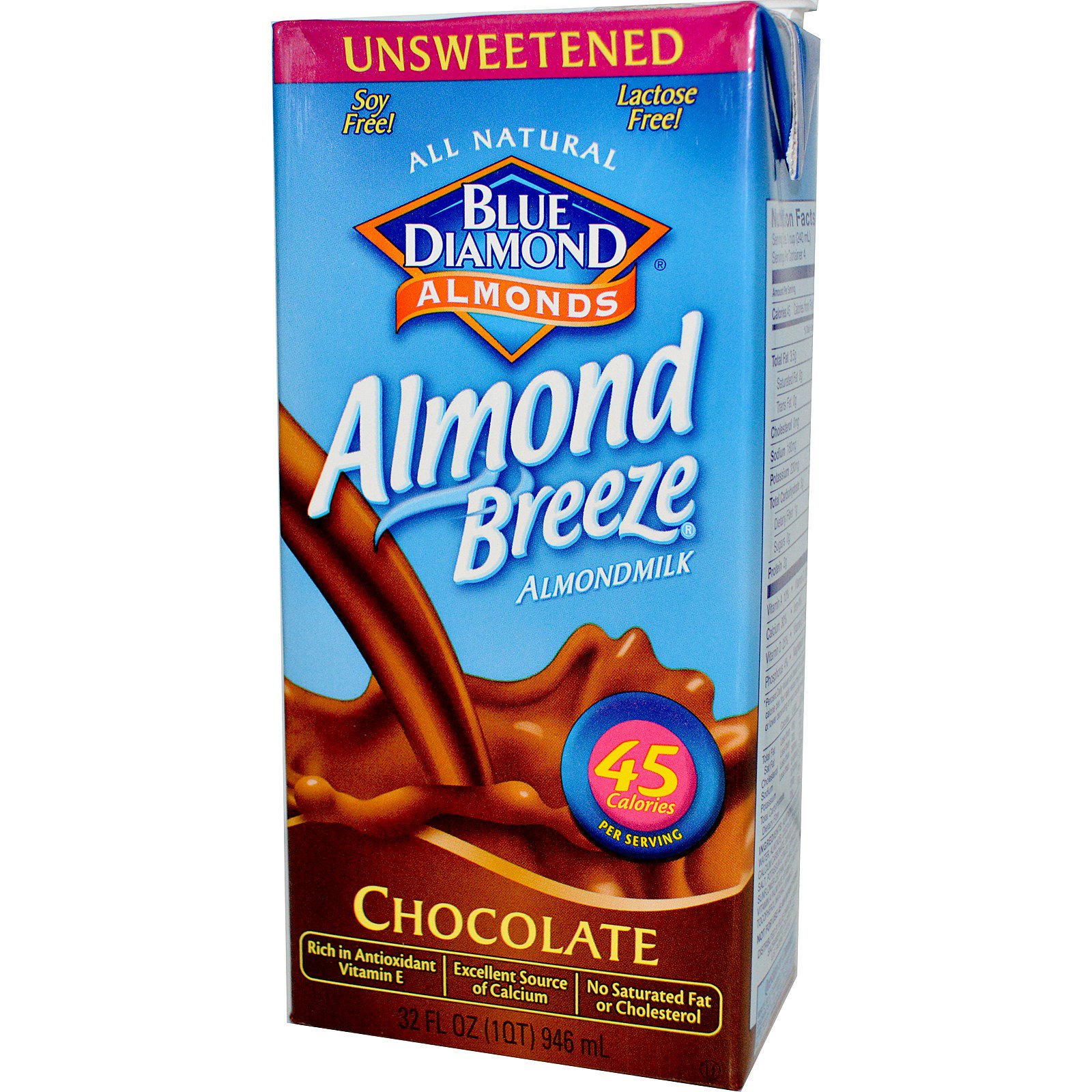 Unsweetened Chocolate Almond Milk Nutrition Facts - Blog Dandk