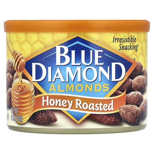 Blue Diamond Almonds Honey Roasted 6 oz 170 g