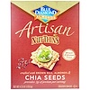 Blue Diamond, Artisan Nut-Thins, Chia Seeds Cracker Snacks, 4.25 oz (120.5 g)