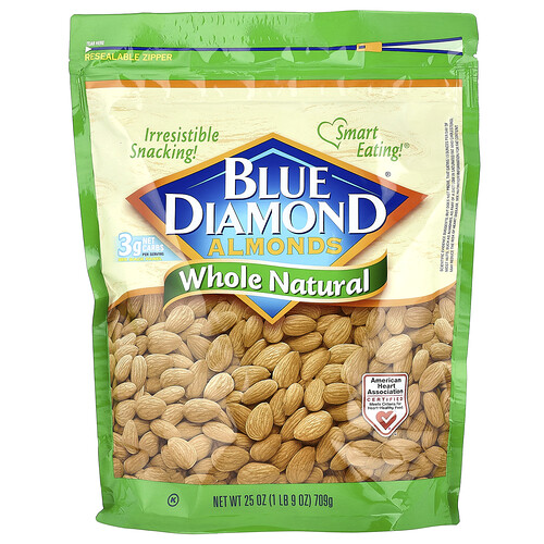 Blue Diamond Almonds Whole Natural 25 oz 709 g