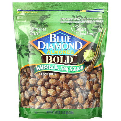 Blue Diamond, Almonds, Bold, Wasabi & Soy Sauce, 25 oz (709 g)