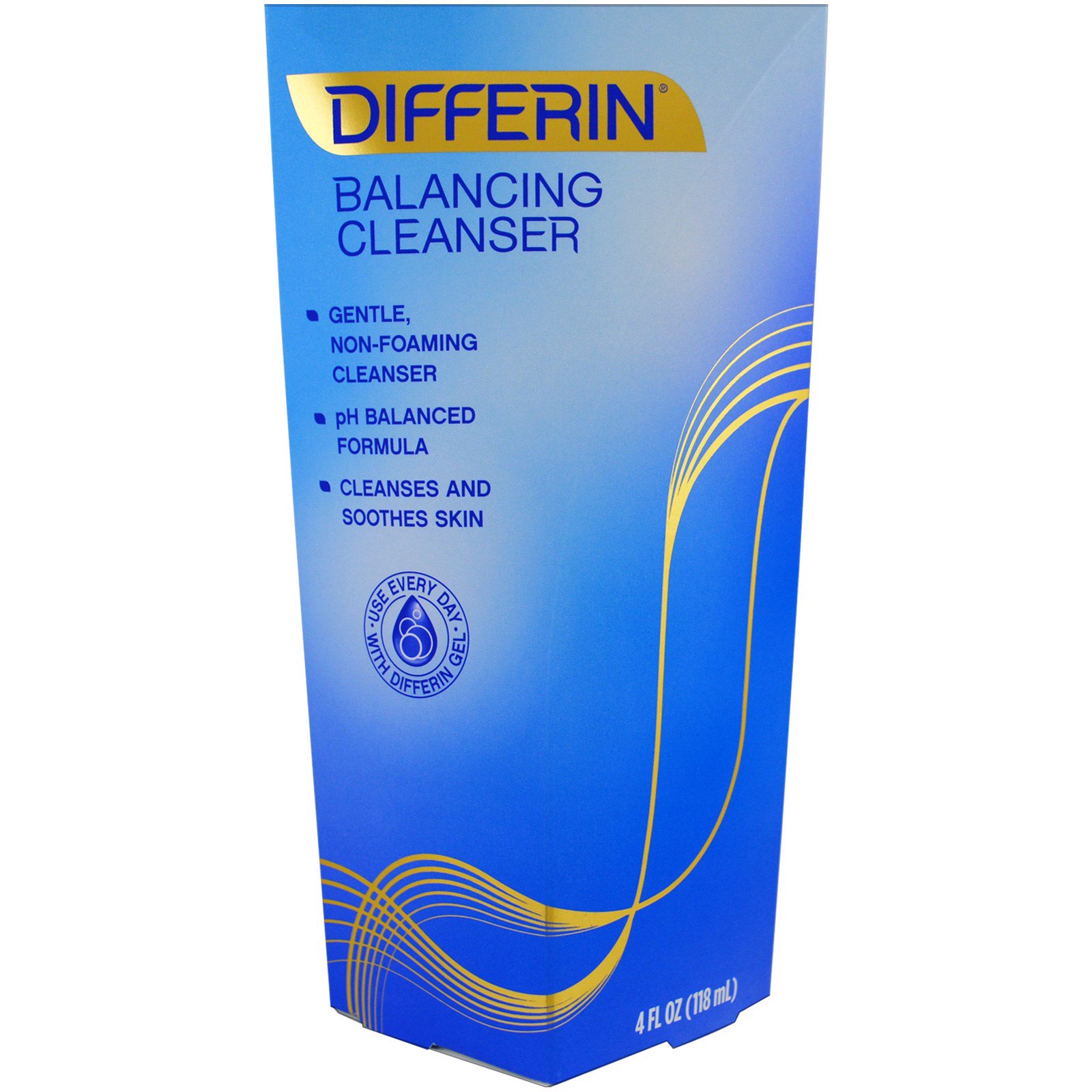 Differin, Balancing Cleanser, 4 fl oz (118 ml) iHerb