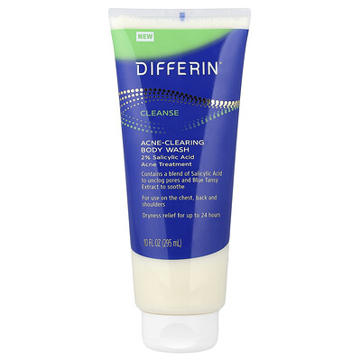 Product Image for Differin, Acne-Clearing Body Wash, 10 fl oz (295 ml)