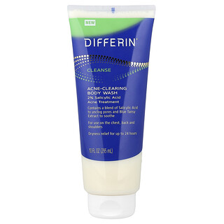Differin, 粉刺缓解沐浴露，10 液量盎司（295 毫升）
