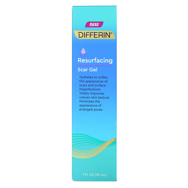 Differin, Resurfacing, Scar Gel, 1 fl oz (30 ml)
