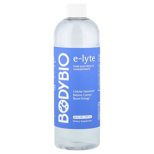 Bodybio E-Lyte, 16 fl oz (473 ml)
