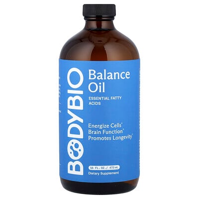 BodyBio, Balance Oil, Ácidos grasos esenciales, 473 ml (16 oz. líq.)