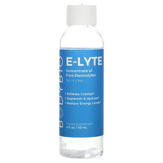 BodyBio, E-Lyte, Electrolyte Concentrate, 4 fl oz (118 ml)