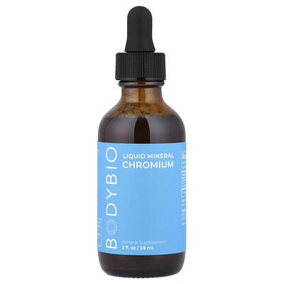 BodyBio, Cromo mineral líquido, 59 ml (2 oz. líq.)