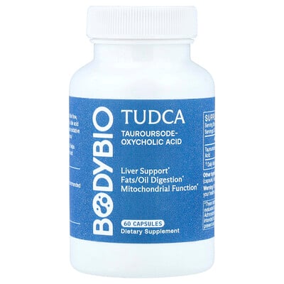 Product Image for BodyBio, TUDCA, 60 Capsules (250 mg per Capsule)