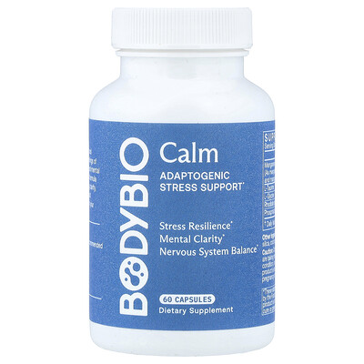 Product Image for BodyBio, Calm, 60 Capsules