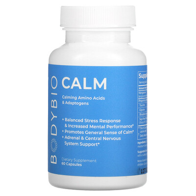 

BodyBio Calm, 60 капсул