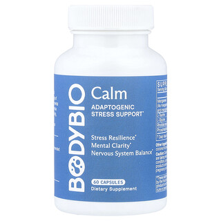 BodyBio, Rauhoittaa, 60 kapselia