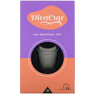 Отзывы о Дива Интернэшнл, DivaCup, Model 0, 1 Menstrual Cup