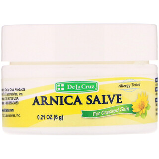 De La Cruz, Arnica Salve for Cracked Skin, 0.21 oz (6 g)