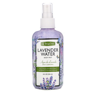 Отзывы о Дэ Ля Круз, Lavender Water Body Mist, 8 fl oz (236 ml)
