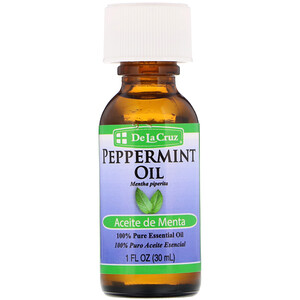 Отзывы о Дэ Ля Круз, Peppermint Oil, 100% Pure Essential Oil, 1 fl oz (30 ml)
