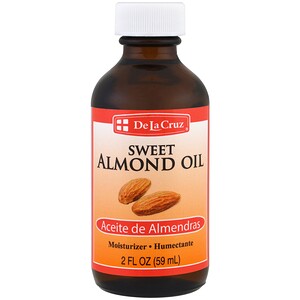 Отзывы о Дэ Ля Круз, Sweet Almond Oil, Moisturizer, 2 fl oz (59 ml)
