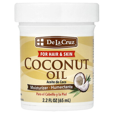 De La Cruz, Aceite de coco, humectante, 2.2 oz (62.5 g)