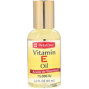 Отзывы о Дэ Ля Круз, Vitamin E Oil, 15,000 IU, 2.2 fl oz (65 ml)