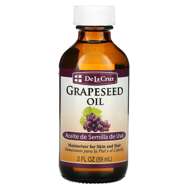 De La Cruz‏, Grapeseed Oil, 2 fl oz (59 ml)