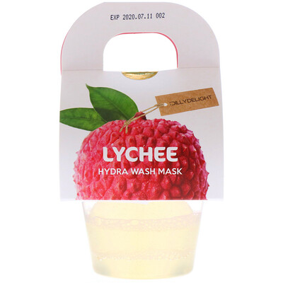 

DillyDelight Гидромаска для умывания с личи, 100 г