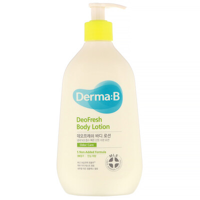 Derma:B DeoFresh, лосьон для тела, защита от запаха, 400 мл (13,5 жидк. унций)