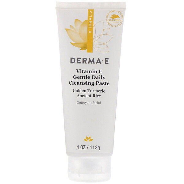 Vitamin C, Gentle Daily Cleansing Paste, 4 oz (113 g)