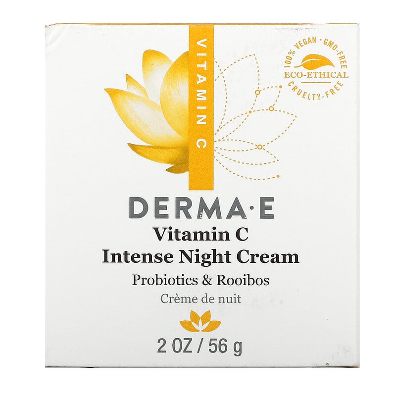 Derma E, Vitamin C Intense Night Cream, 2 Oz (56 G) - Iherb