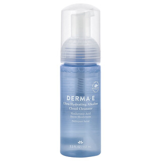 DERMA E, Ultra Hydrating Alkaline Cloud Cleanser, ultra -feuchtigkeitsspendender alkalischer Schaumreiniger, 157 ml (5,3 fl. oz.)
