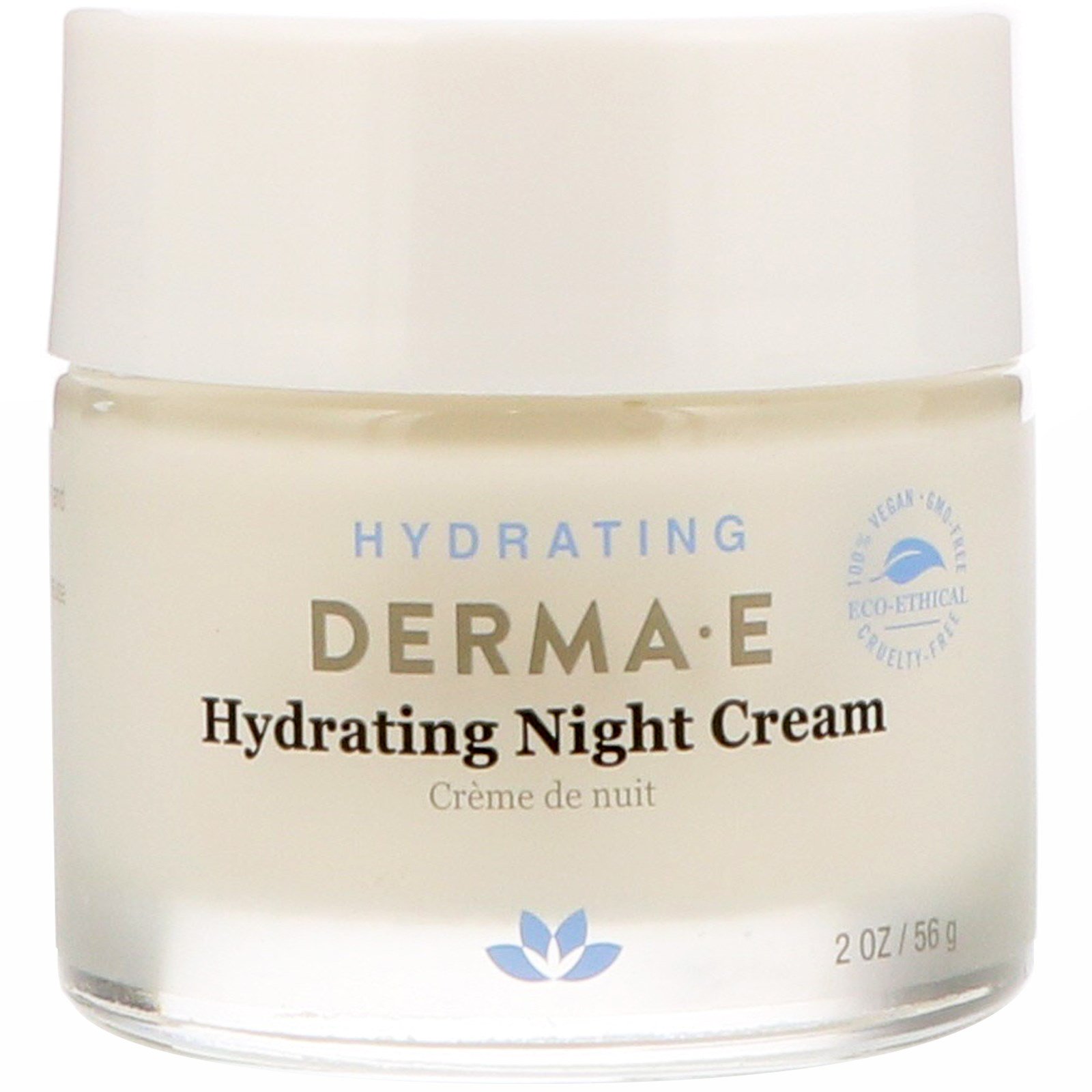 Derma E, Hydrating Night Cream, 2 oz (56 g) - iHerb