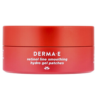 DERMA E, 视黄醇平滑细纹水凝胶贴，适合所有肤质，60 片凝胶贴