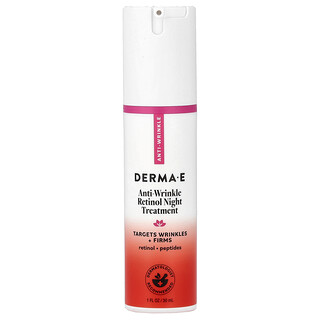 DERMA E, Anti-Falten-Retinol-Nachtpflege, 30 ml (1 fl. oz.)